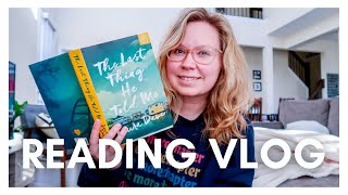 I read The Last Thing He Told Me | READING VLOG w/spoilers