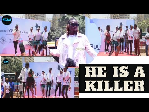 K!LLER•! Willy Paul Performing in Nairobi Town CBD - Archives | VEVO Y21