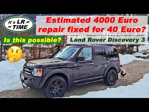 Land Rover Discovery 3 - How to diagnose the low pressure fuel pump - Diesel filter change