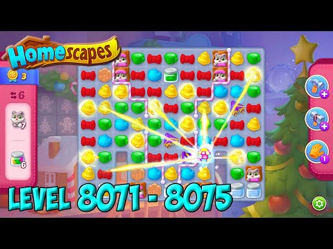 Homescapes level 8071 - 8075 🏡 Playrix HD
