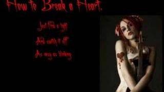 How to Break a Heart, a poem by Emilie Autumn