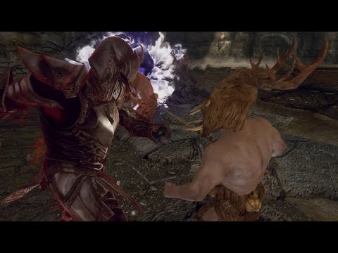 Ebony Warrior vs 10 Forsworn Briarheart (Magic&Warriors) | Skyrim