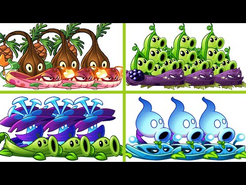 PvZ 2 4 Super Team Plants Vs Team Zombies Part 97