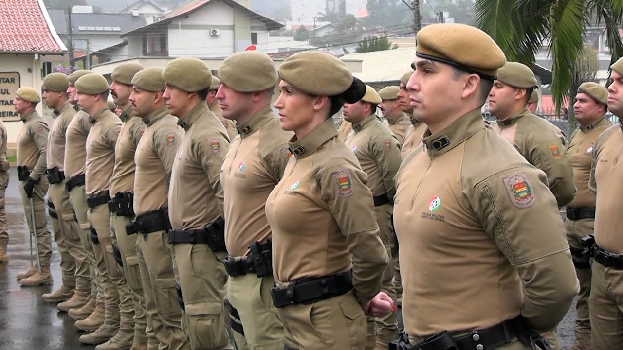 Polícia Militar celebra 31 anos do 13º Batalhão em Rio do Sul