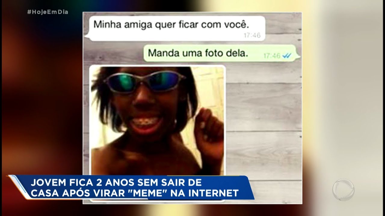 Jovem é alvo de bullying virtual por causa de foto