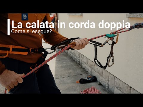 La calata in Corda Doppia