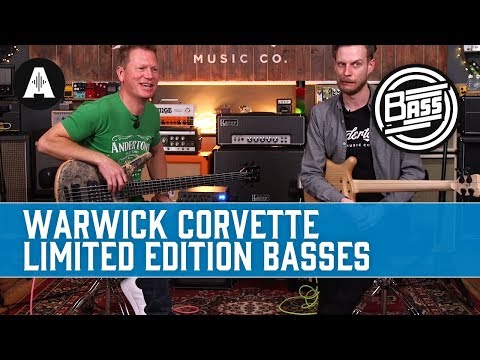 Warwick Corvette $$ Limited Edition Basses - Stunning & Californian-made!