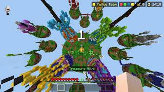 マインクラフト統合版  宝戦争中に AntiKBに遭遇