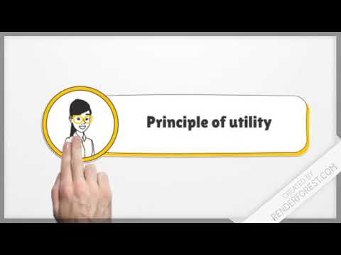 The moral principle according to utilitarianism
