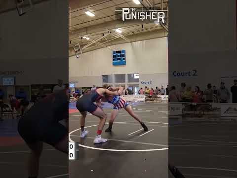 State Champ Showing us What he's made of! - The Punisher '22 #rmnevents #wrestling