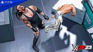 WWE 2K23 - Shawn Michaels vs The Undertaker - The 