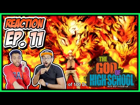 THE GOD OF HIGH SCHOOL - EPISODE 11 BLIND REACTION