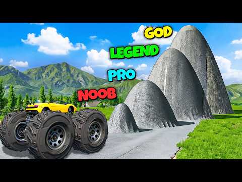 КАК ДАЛЕКО МОНСТР ТРАК СМОЖЕТ ПРОЕХАТЬ ПО КОЧКАМ В ГТА 5 ?