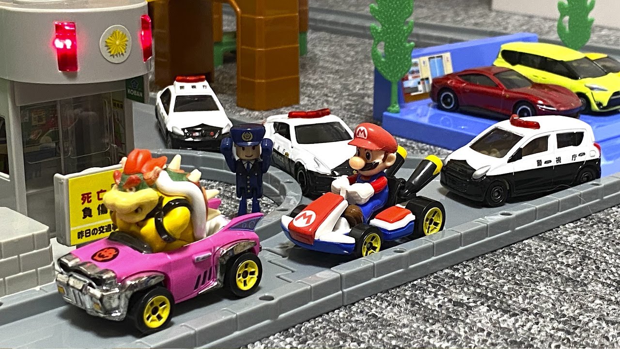 ​ ​【寸劇】#1 クッパ🆚マリオ！道路を暴走するクッパ 対 町の平和を守るマリオ