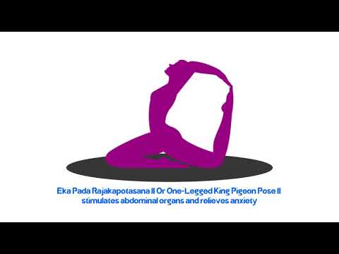 Yoga with Khadi India - Eka Pada Rajakapotasana II Or One-Legged King Pigeon Pose II