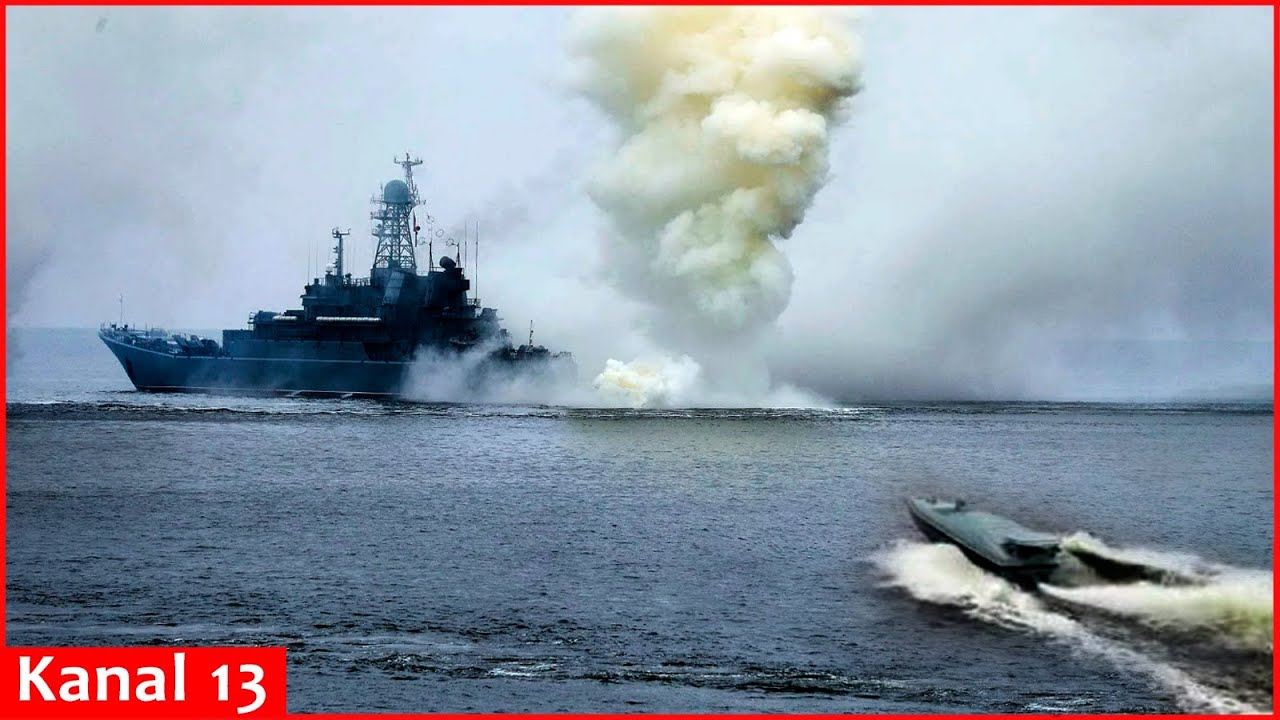 Ukrainian Magura drones effectively destroy Russian Black Sea Fleet ships