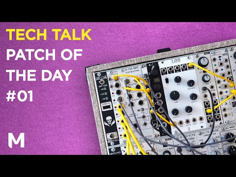 Patch of the day – Modular voice driven by a clock divider (POTD#01)