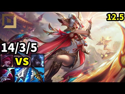 Xayah ADC vs Aphelios - KR Challenger | Patch 12.5