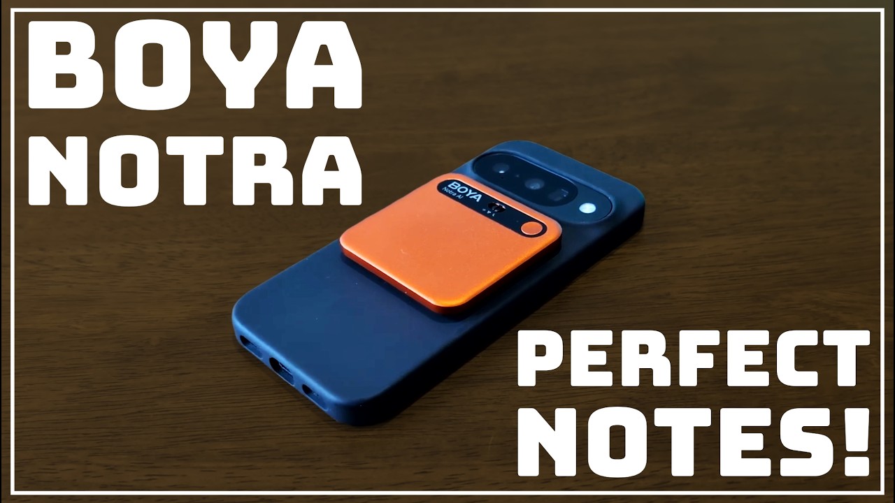 BOYA Notra: Able to organize your thoughts