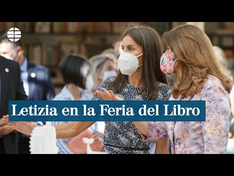 La reina Letizia inaugura la Feria del Libro de Madrid