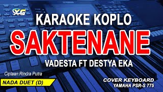 Download lagu Karaoke Saktenane Koplo (Vadesta Ft. Destya Eka) mp3