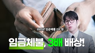 2025년부터 임금체불 3배 청구 가능! [법 개정 총정리]