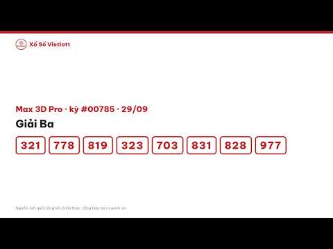 Chi tiết Mega 6/45 tối nay Vietlott | Cập nhật theo thời gian thực