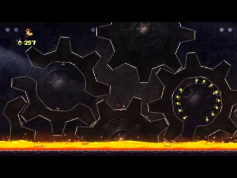 Rayman Origins 100% [60] Moody Clouds - Mecha No Mistake! (HD)