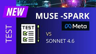 NEW Meta's MUSE-SPARK vs SONNET 4.6 on Reasoning