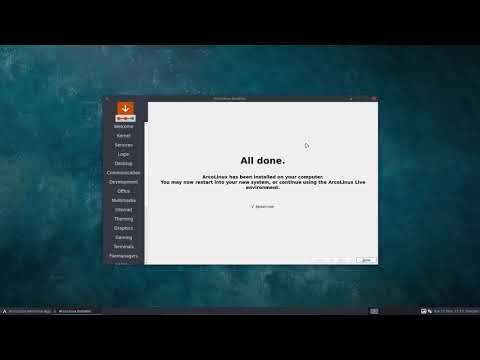 ArcoLinux : 1694 How to install ArcoLinuxD and install Herbstluftwm - MBR no swap