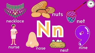English Letter Nn - ABC Phonics Chant  #kids  #preschool #earlyliteracy #kidsyoutube #fyp #viral