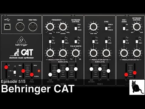 Behringer CAT - a recreation of a legendary analog synth