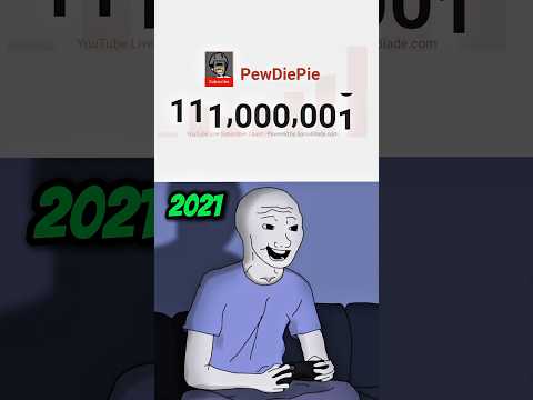 PewDiePie: 4 Years Ago vs Now