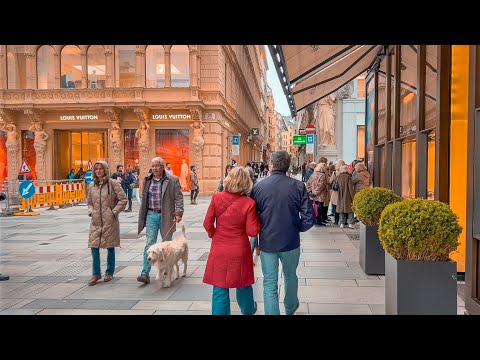 Vienna Walk in City Center, April 2024 | 4K HDR