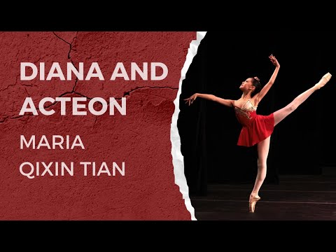 Youth America Grand Prix 2023 - Youth Grand Prix Winner - Maria Qixin Tian - Diana and Acteon