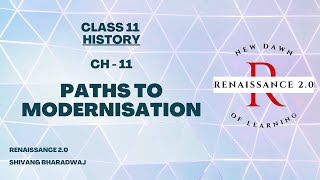 Class 11 History Ch 11 Paths To Modernisation With Notes In Hindi | Complete Explanation
