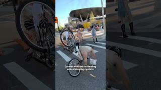 Bicycle ride does NOT end well for this man