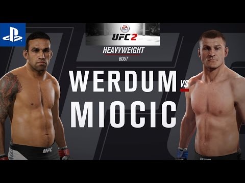 EA Sports UFC 198: Fabrício Werdum vs. Stipe Miocic UFC 2 PS4 Gameplay