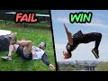 TOP Wins vs Fails Compilation (Parkour, Trampoline, Funny)