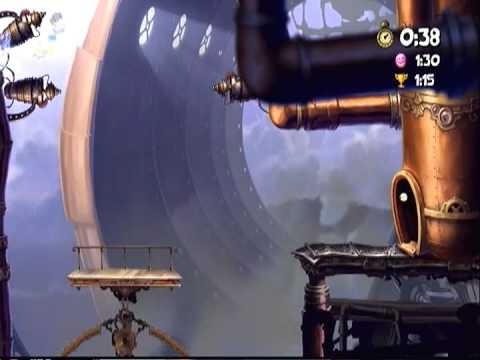 Rayman Origins "On Top Of Old Smokey" Time Trial