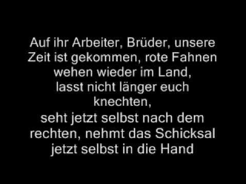 Auf ihr Arbeiter, Brüder!