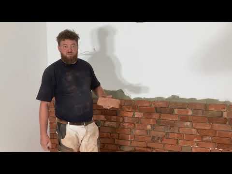 Renovierung Backstein Riemchen kleben
