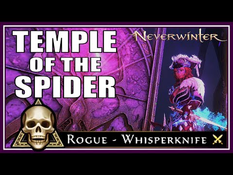 Temple of the Spider (REAPER) Tips for Completion - Rogue Whisperknife Gameplay - Neverwinter M27
