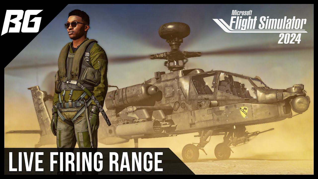 Realistic Apache Mission with ATC | MSFS 24 KwikFlight Hunter