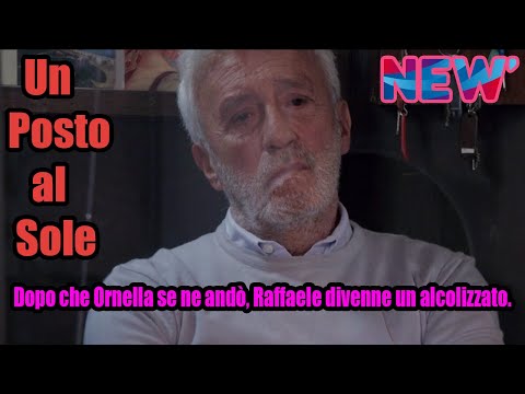 Un Posto al Sole, Dopo che Ornella se ne andò, Raffaele divenne un alcolizzato.