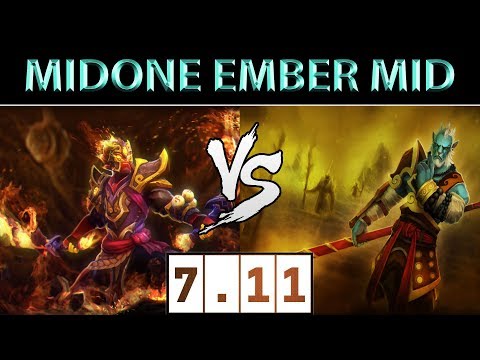 MidOne [Ember Spirit] vs [Phantom Lancer] ► Dota 2 7.11
