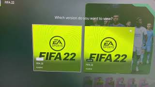 How to download  the PS4 version of FIFA 22 on the PS5?