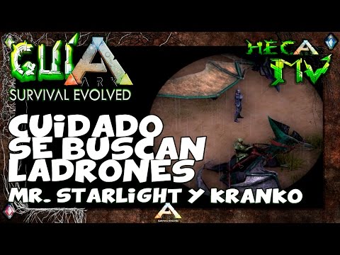 ARK Survival Evolved WANTED| Cuidado con los ladrones