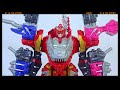 Power Rangers Dino Fury T Rex Champion Zord Battle Mode KishiRyuOh 3 Knights Ryusoulger キシリュ