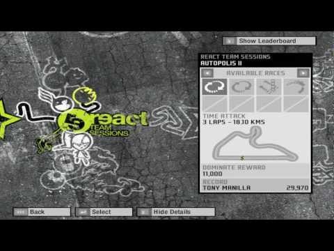 Need For Speed: ProStreet - Race #52 - Time Attack (Autopolis II - React Team Sessions)